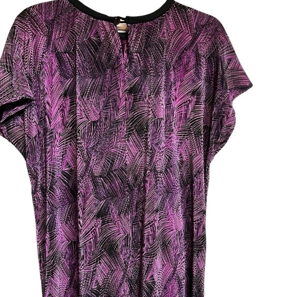 Shift Dress Purple , Black  Bohemian - Picture 7 of 13